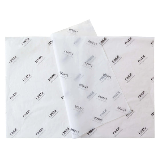 SAMPLE Vloeipapier 50x70cm 17 grams 1 kleur bedrukt