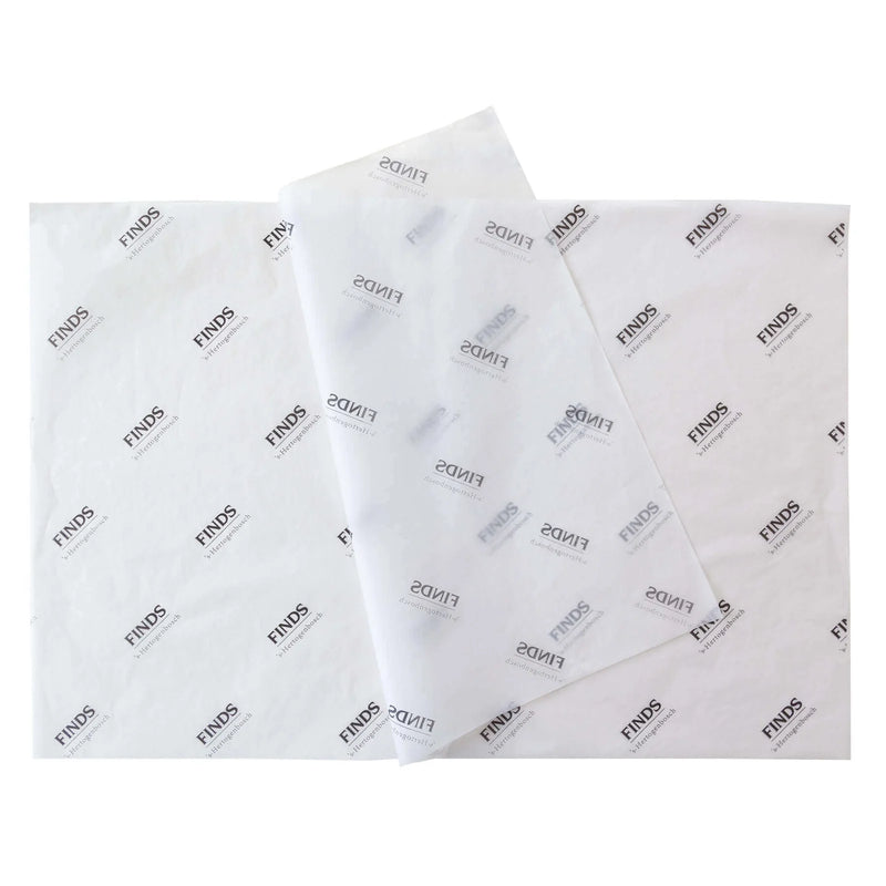 SAMPLE Vloeipapier 50x70cm 17 grams 1 kleur bedrukt