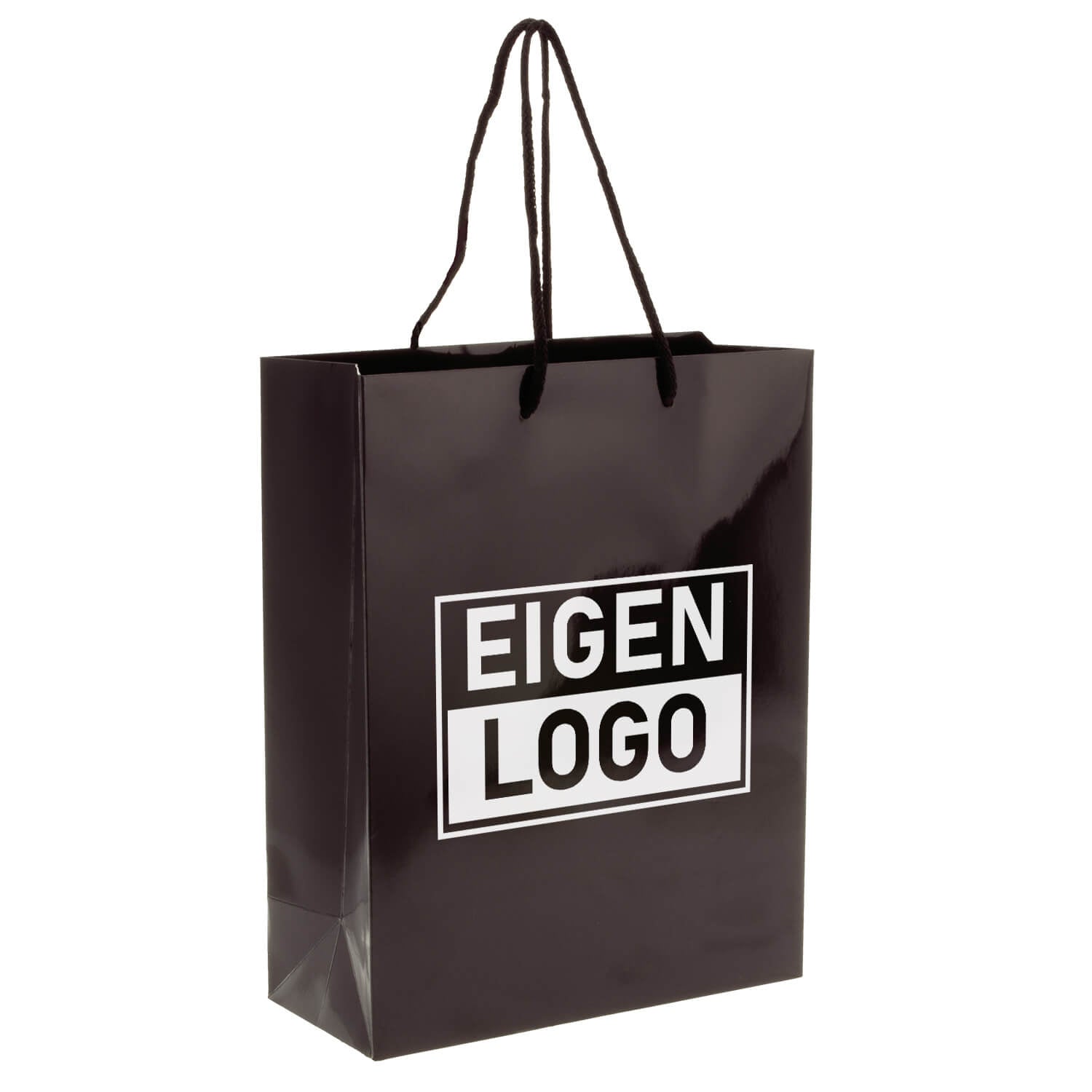 Cadeautasje bedrukken Zwart A4