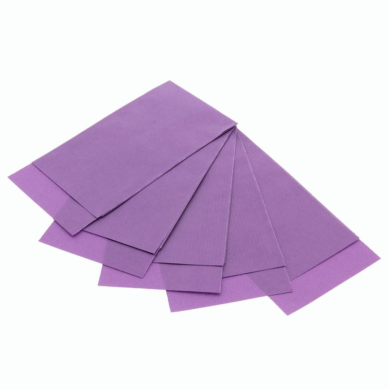 200 x Papieren Zakjes Paars  7x13cm