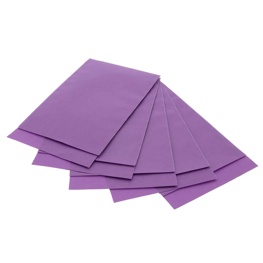 200 x Papieren Zakjes Paars 12x19cm