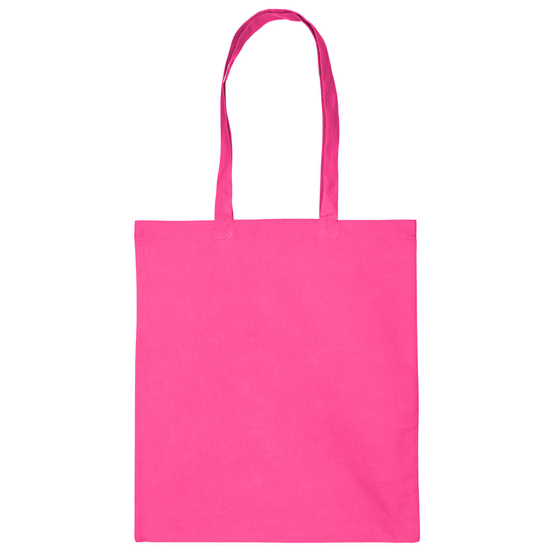25x katoenen tas Fuchsia 38x42cm