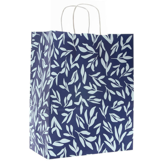 50x papieren tasjes Leaves A4