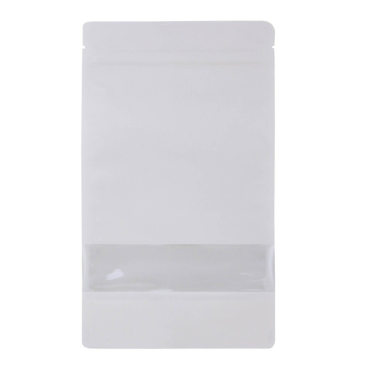 100x Stazakken met Venster Wit 13x22,5cm