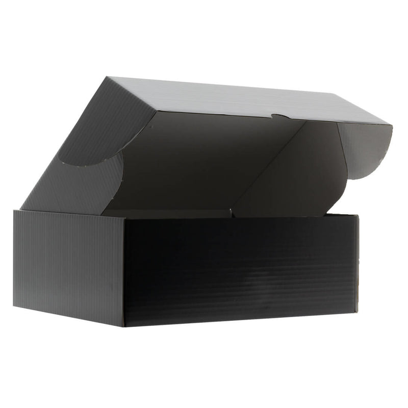 Postdozen bedrukken Zwart 380x300x140mm