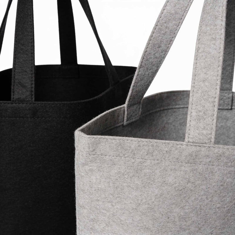10x vilten tas Zwart A3