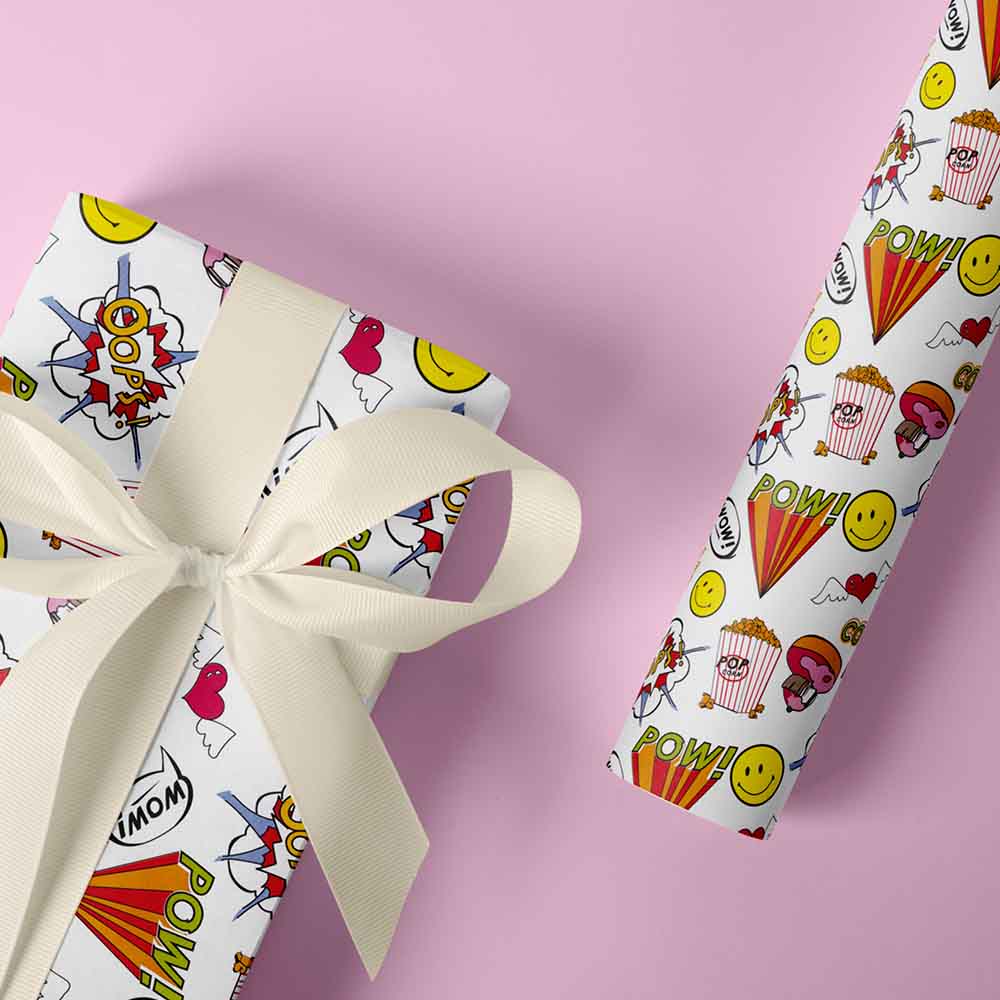 Inpakpapier Wow! 50cm x 200mtr