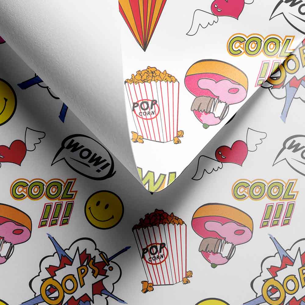 Inpakpapier Wow! 50cm x 200mtr