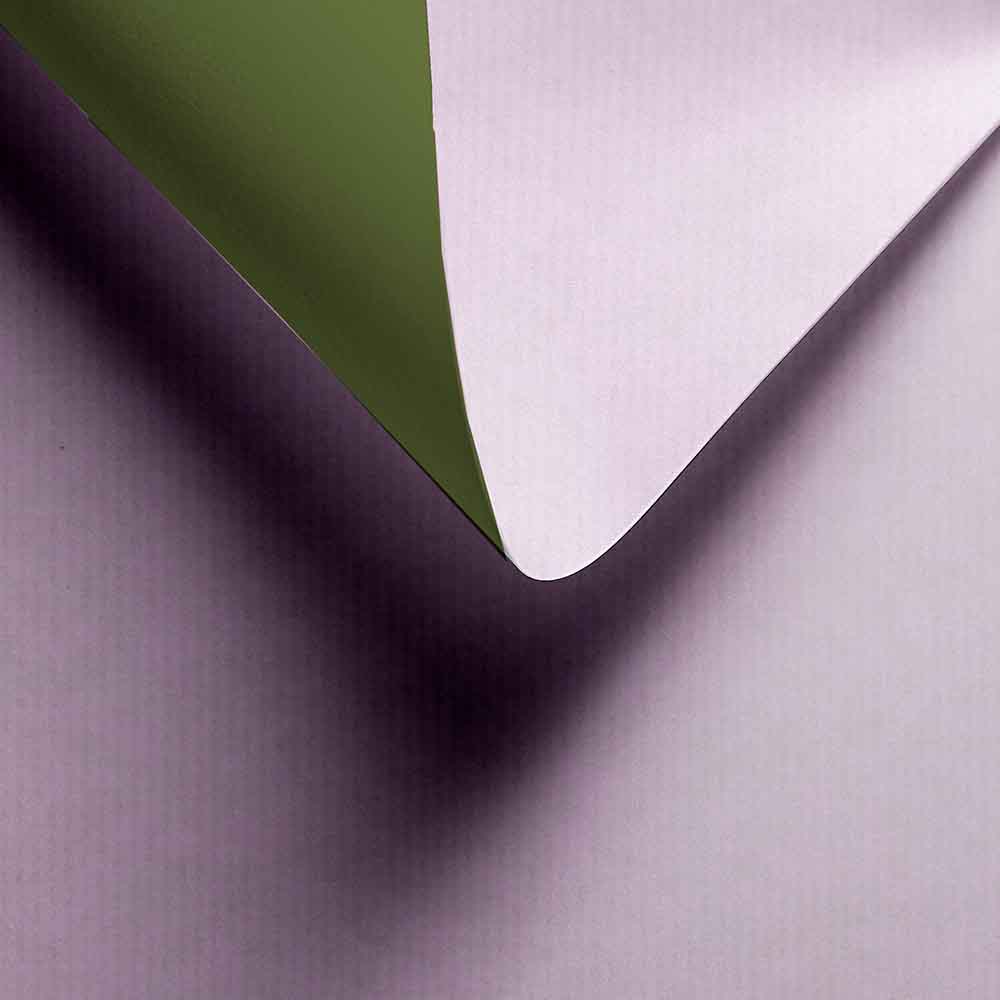 Inpakpapier Pastellrosé-olive 30cm x 200mtr