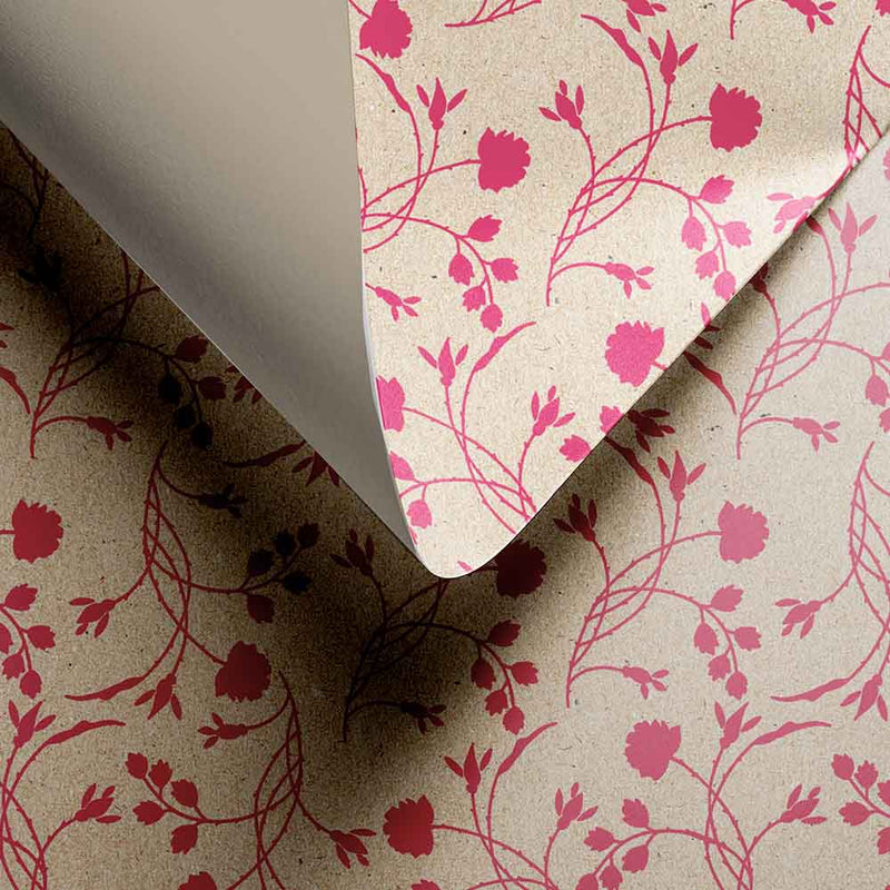 Inpakpapier Erba Fuchsia 30cm x 200mtr