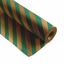 Inpakpapier Forest Gold Stripe 50cm x 200mtr