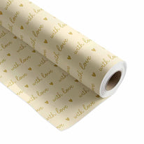 Inpakpapier Love Notes 50cm x 200mtr