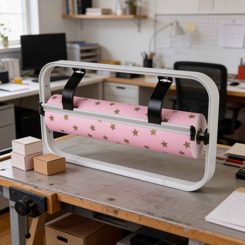 Papierrolhouder Budget 30cm met voetsteun