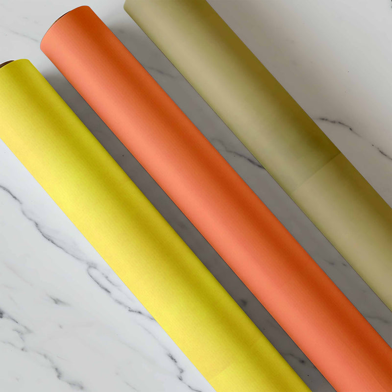 Inpakpapier Oranje 50cm x 125mtr - dessin 142