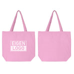 Katoenen tas bedrukken 54x48+14cm Pink Lavender - Spoed