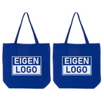 Katoenen tas bedrukken 54x48+14cm Dark Blue - Spoed