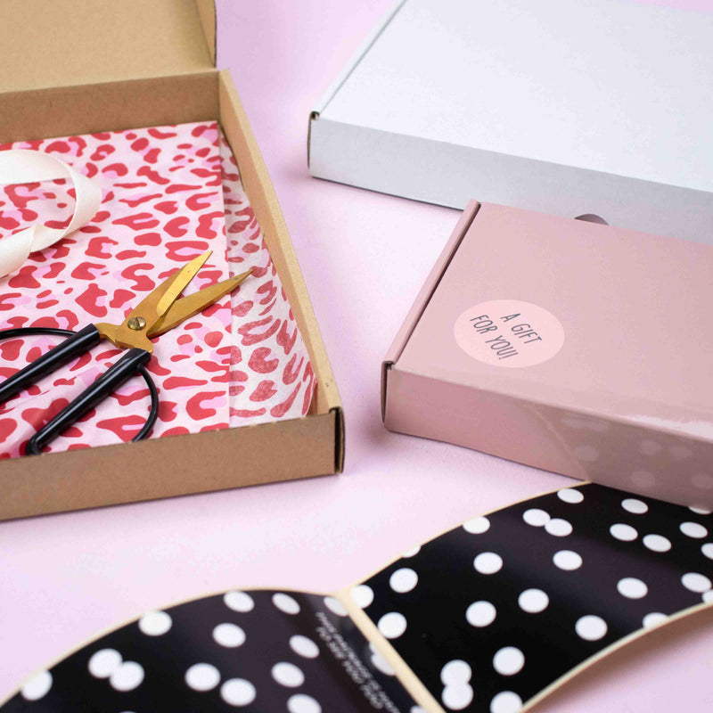 Brievenbusdozen  bedrukken met NEON - Roze A6