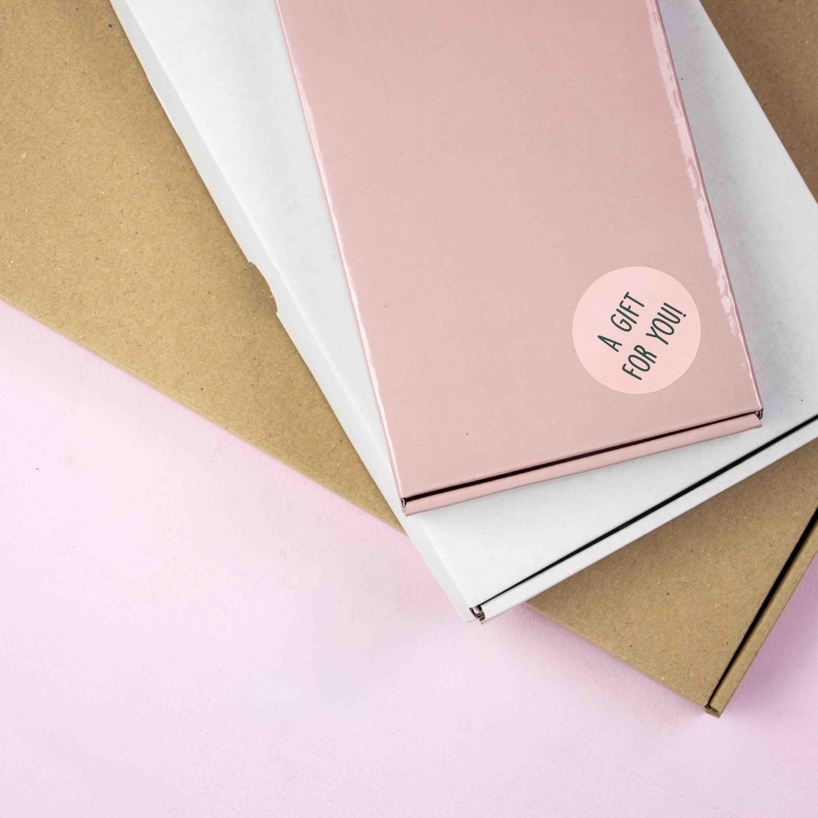 30x brievenbusdoos zijlader Wit A4
