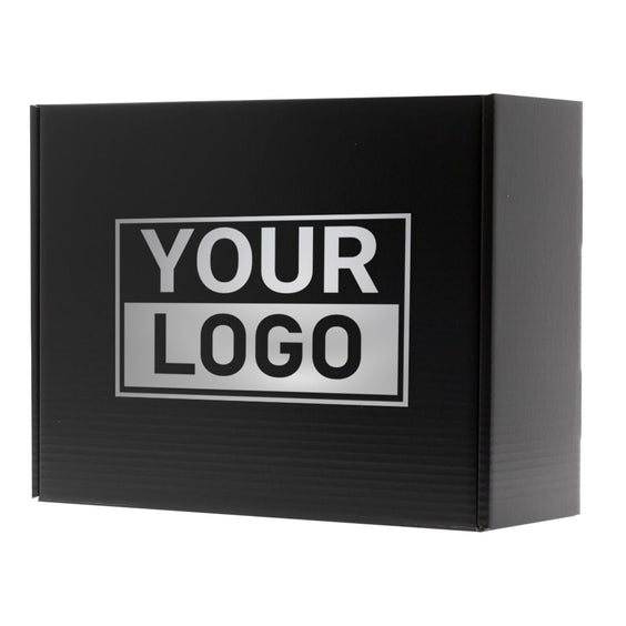 Postdozen bedrukken Zwart 380x300x140mm