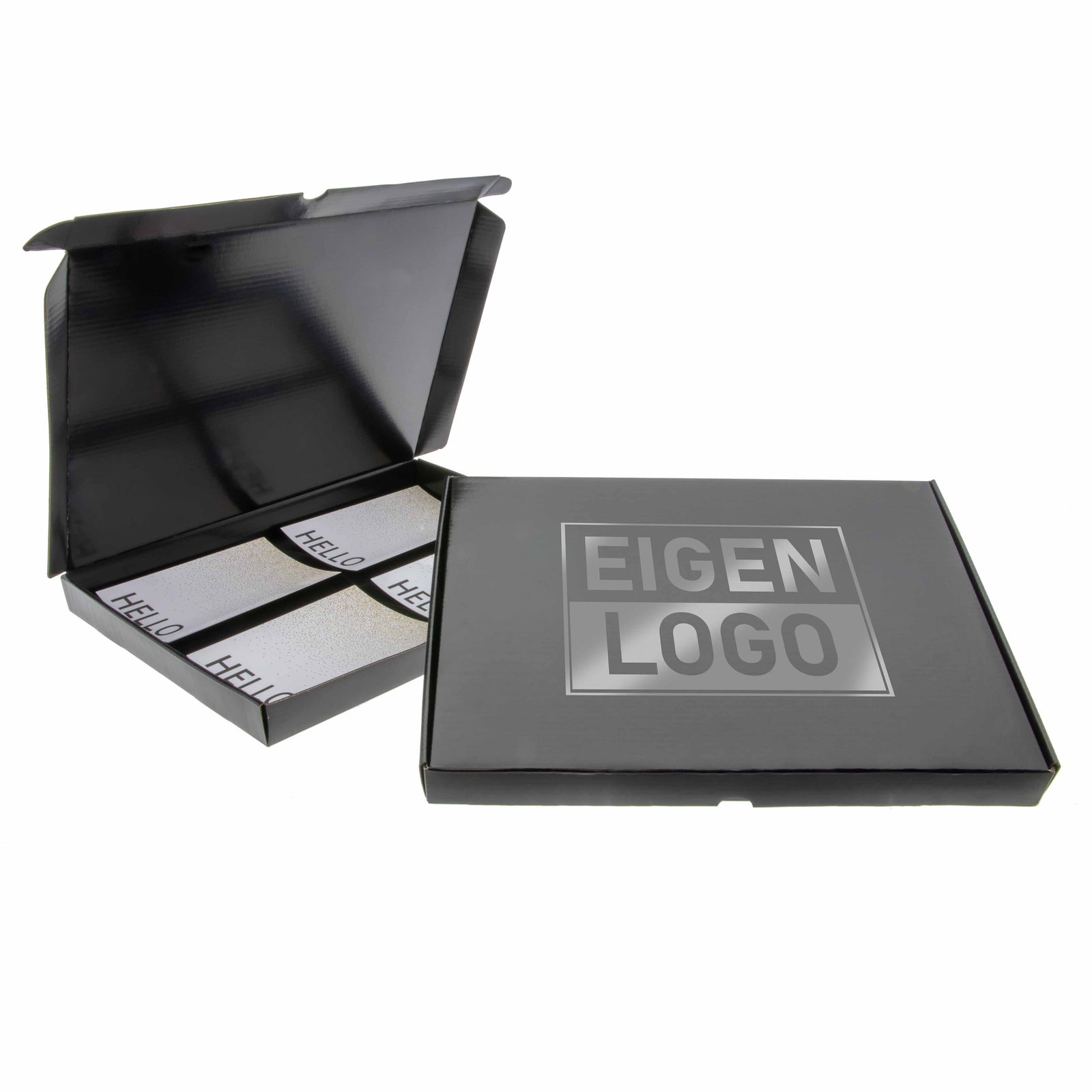 Brievenbusdozen bedrukken Zwart A4