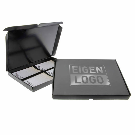 Brievenbusdozen bedrukken Zwart A4