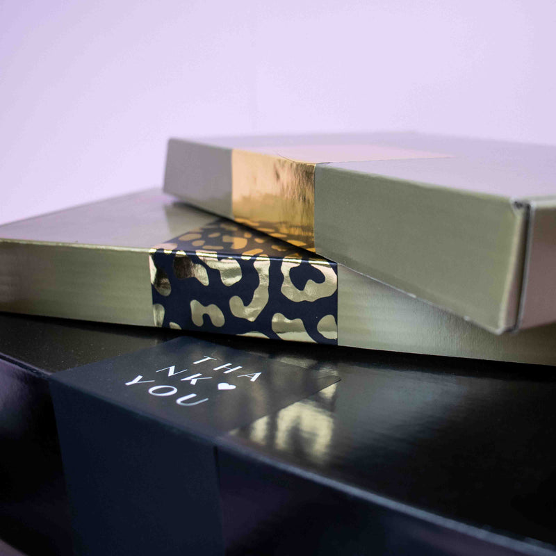 100x sluitsticker Goud